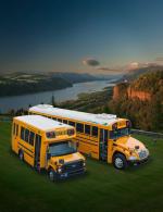 Blue Bird Vision Propane School Bus 2013 года